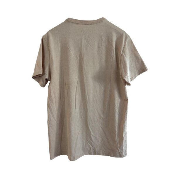 Von Dutch Graphic Tee Medium Beige Winged Eye Cotton Blend - Picture 3 of 6